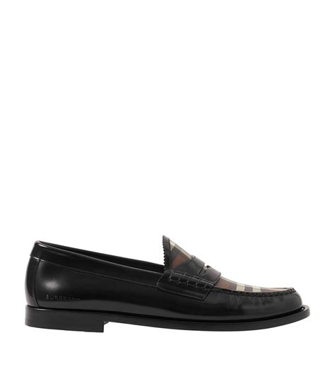 womens burberry loafers|burberry flat shoes for women.